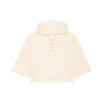 CELINE Sweatshirt Women's Milk White
