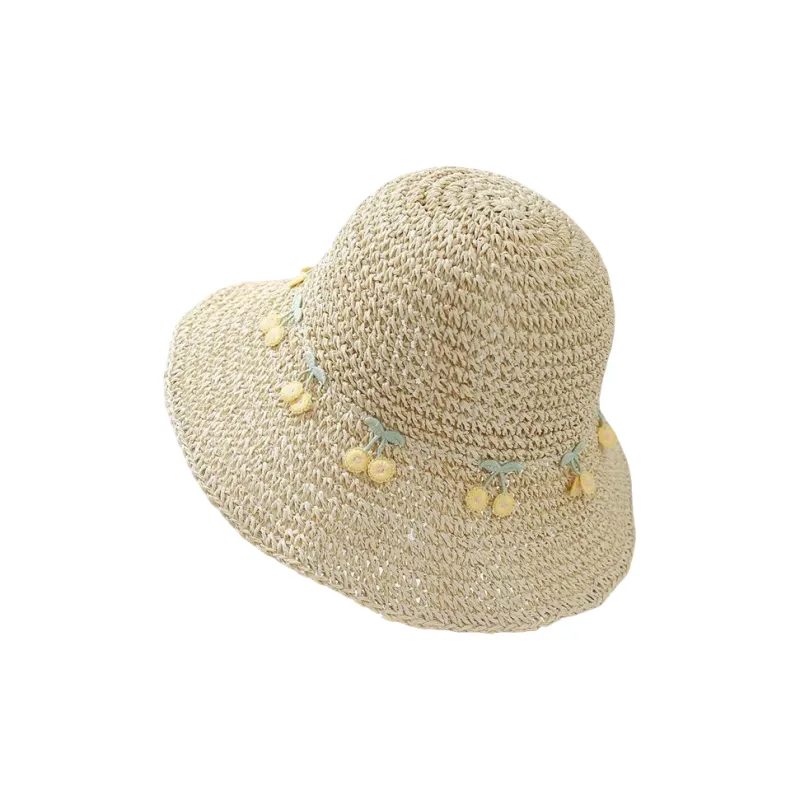 MITHAOL KUSC Straw Woven Sun Protection Hats Women's-1