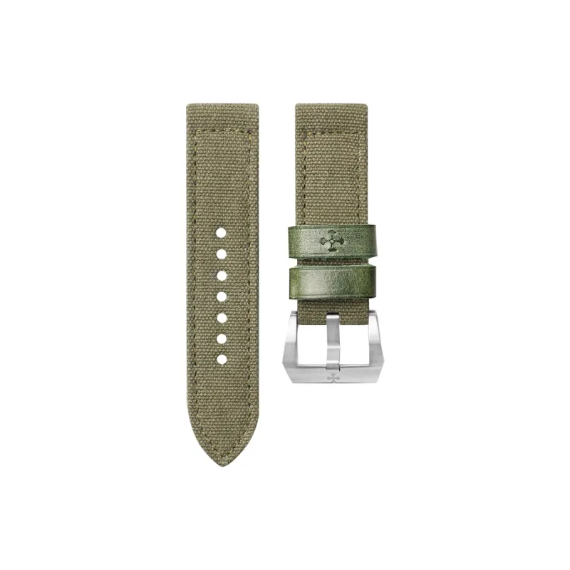 VAGENARI Patek Philippe Compatibility Watch Band Canvas Material-8