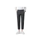 Dark Gray Ankle-Length Pants