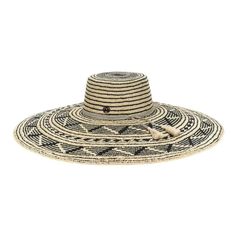 Maison Michel Metal Hats & Caps Women's Yellow-0