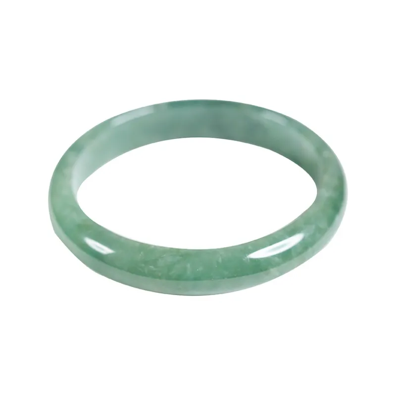 JUPINCUI Glutinous Jade Bangles Unisex-0
