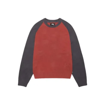 Stussy Colorblocked Raglan Knit Crew