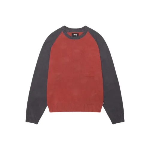 Stussy Colorblocked Raglan Knit Crew