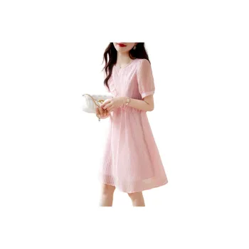 Still Quiet Short Sleeved Dress Women's