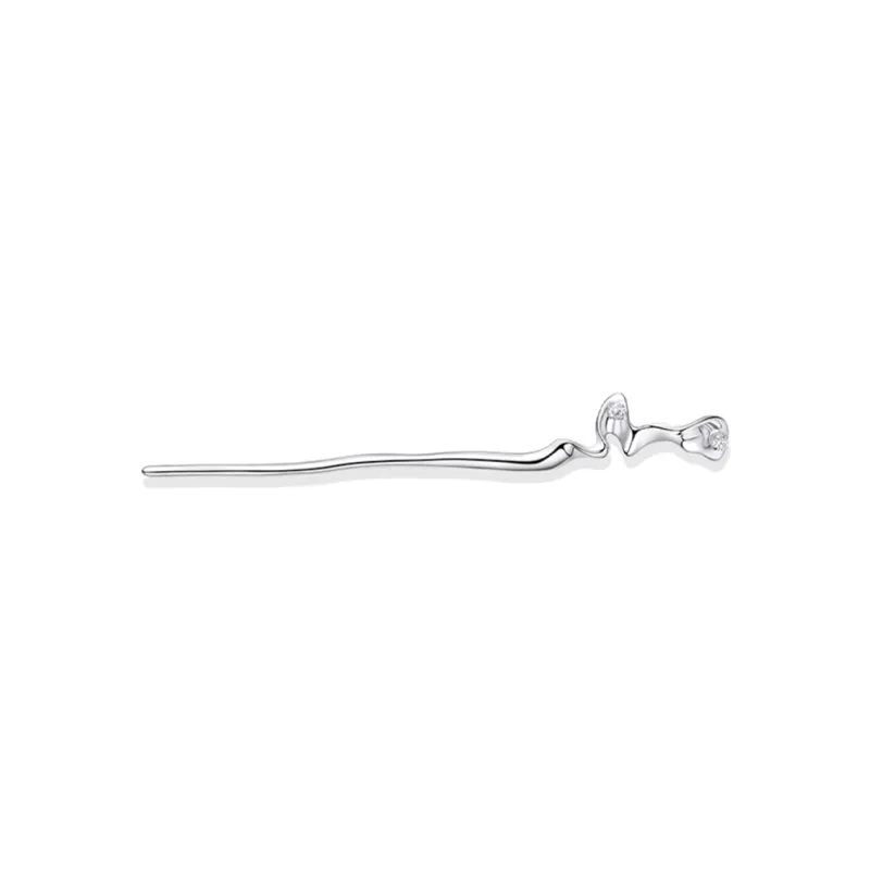 EVITA PERONI Alloy Hairpins Women's Silver-0