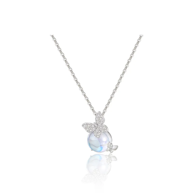 AJIDOU Synthetic Cubic Zirconia Necklaces Women's-0