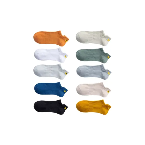 The Temptation Of The Muse No Show Socks Men's 10 Pack