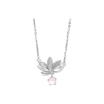 ALI THE FOX S925 Silver Necklaces Women's