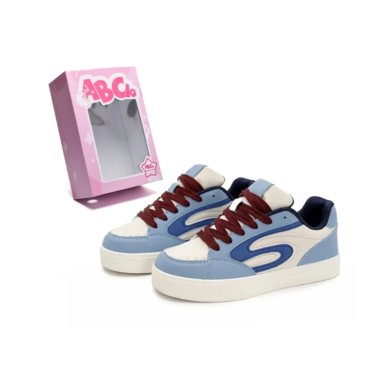 ABCIO Slip Resistant Shock Absorbers Lightweight Low Top Skateboard Shoes Unisex-10