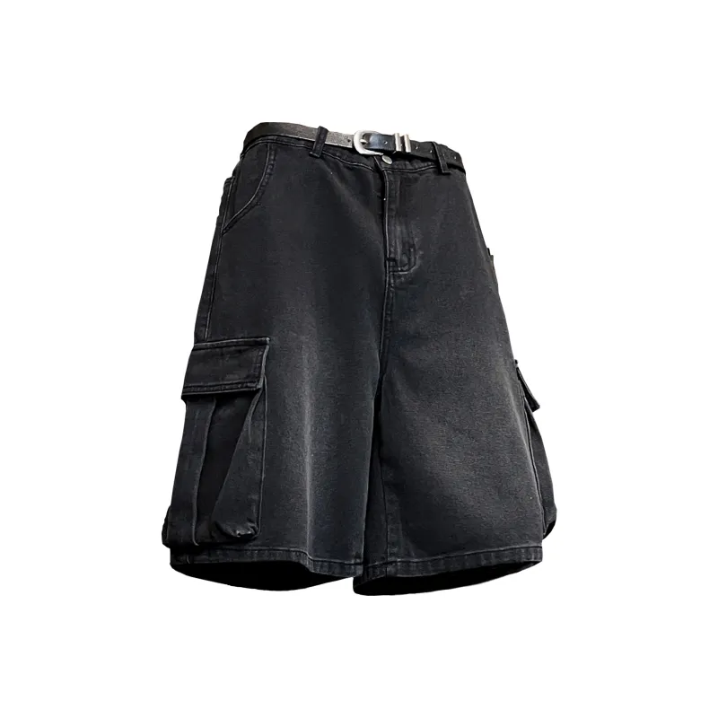 MOOR XCLNERY Denim Shorts Unisex-0