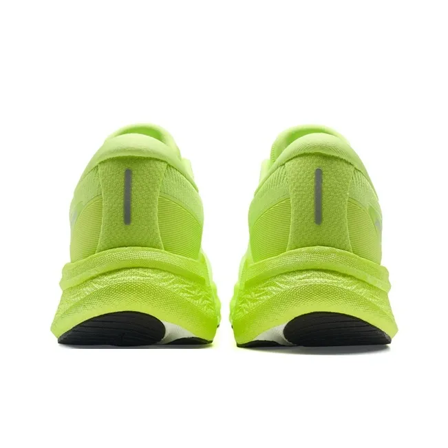 XTEP 2000km PLUS Running Shoes Men Low Top Electric Pink Green-4