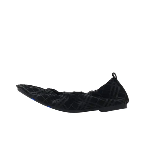 Burberry Casual Single Shoes Women's Black