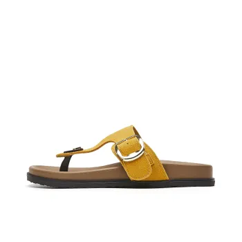 JOSINY Quiet Odor Resistant Slip Resistant Quick Dry Flip Flops Women's
