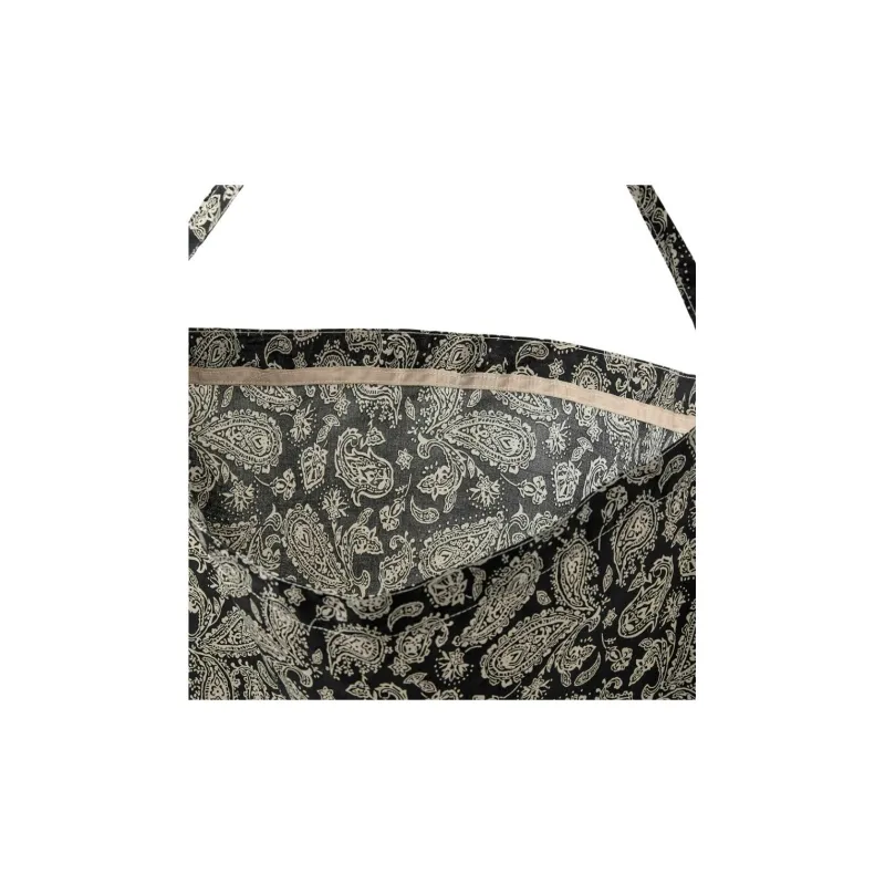 Emis Cotton Handbag Regular Women's Black-2
