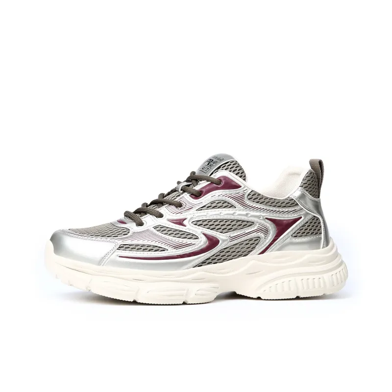 Ignition Anti Slip Wear Resistant Low Top Chunky Sneakers-0