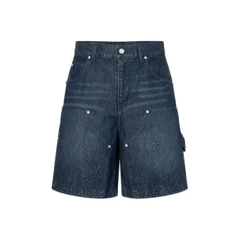 LOUIS VUITTON Denim Workwear Shorts