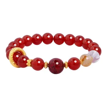ALI THE FOX Agate Jade Bracelets Women's