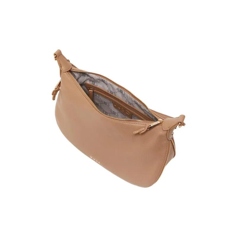 LIU·JO UOMO PU Crossbody Bag, Shoulder Bag Women's Nude Brown-4