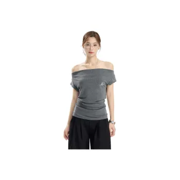 INSLIISA T Shirts Women's Gray