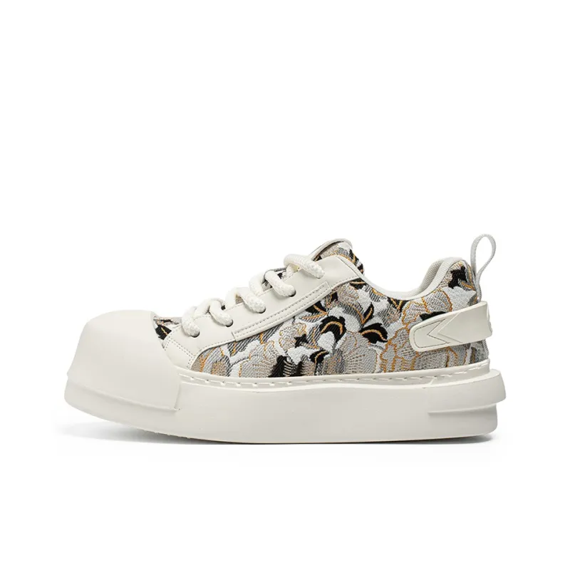 HACKBUTEER Low Top Skateboard Shoes Men's Box Included-1