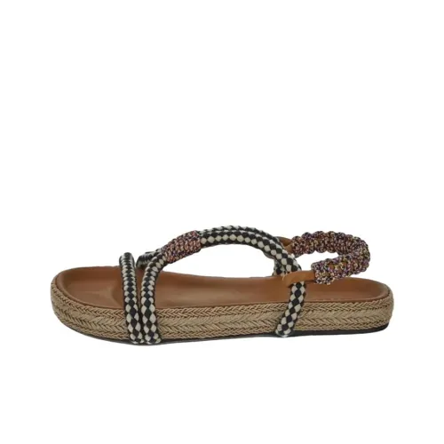 ISABEL MARANT Lenyo One Strap Sandals Women's Umber