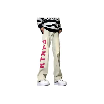 UNthemed Jeans Unisex Yellow Mud
