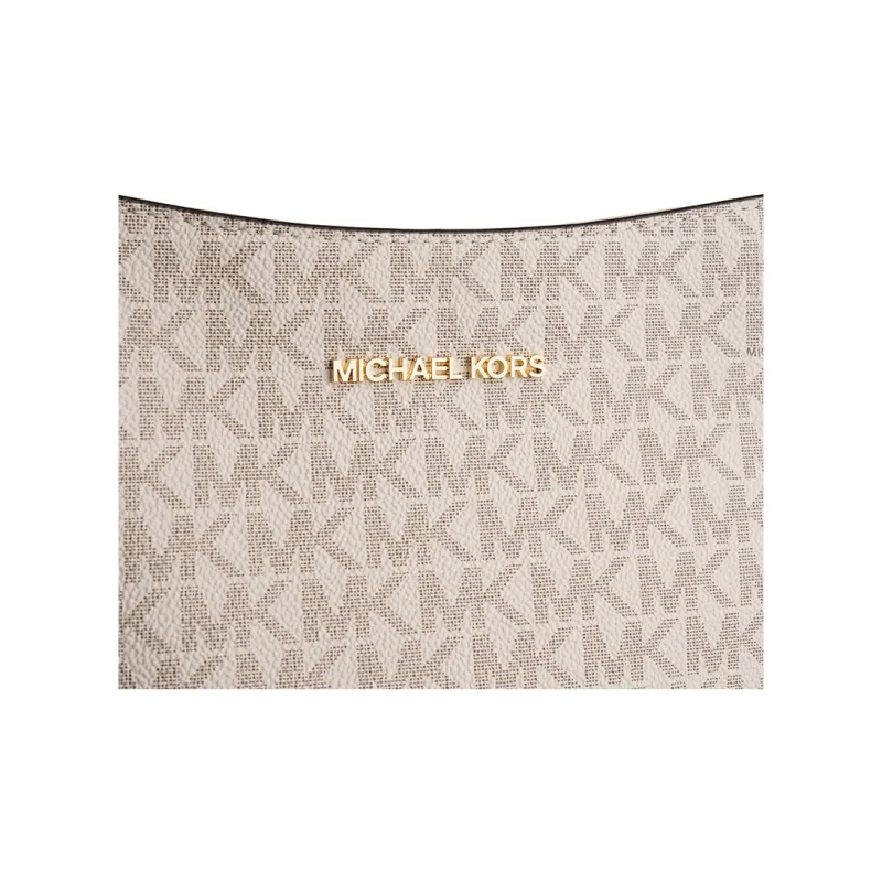 MICHAEL KORS Jet Set Travel Small Signature Logo Messenger Bag-5
