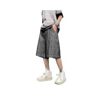 DAFK Denim Shorts Men Black 