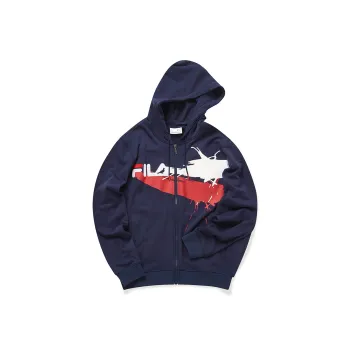 FILA FUSION x Staplepigeon Sweatshirt Men's Navy Blue
