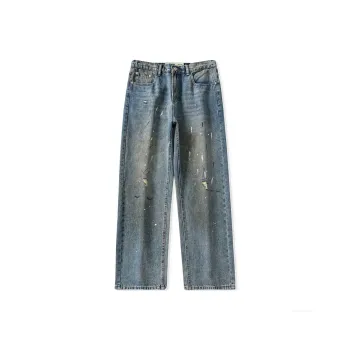 Jeep Fashion Sports Collection Jeans Unisex Vintage Blue