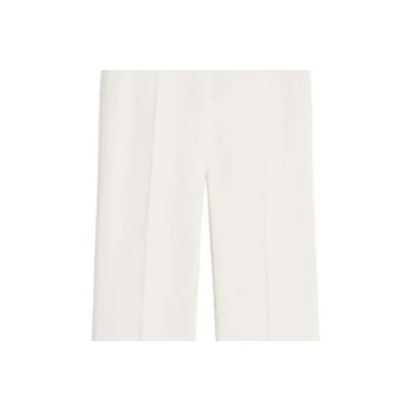 MaxMara Studio Casual Pants Women's White-4