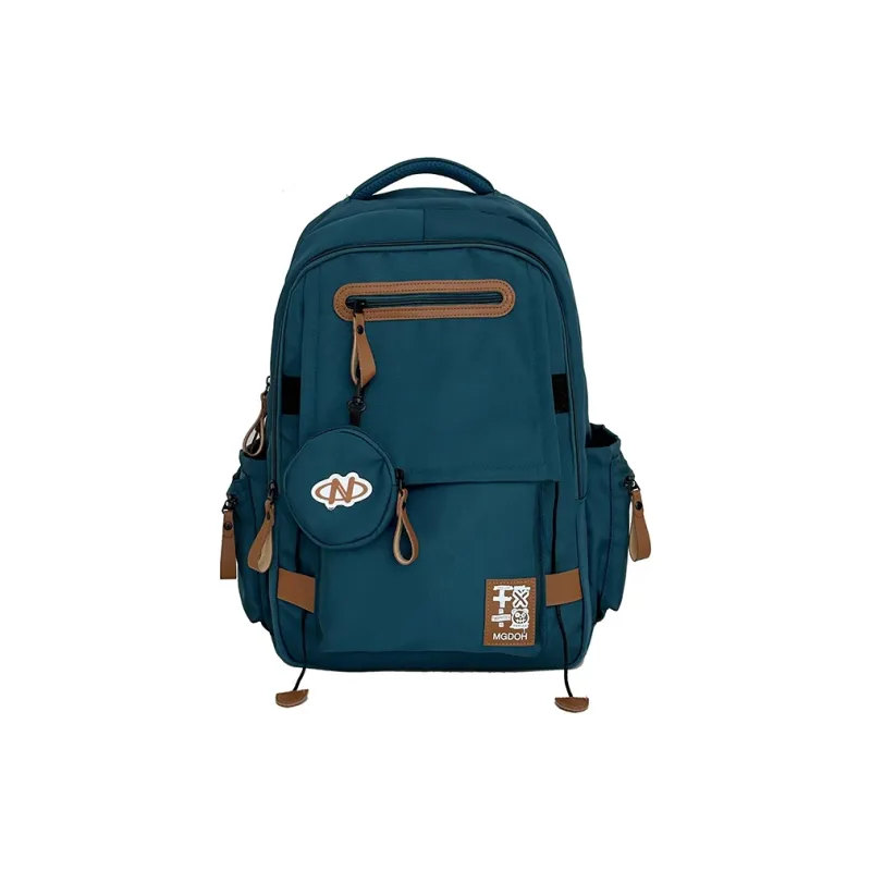 Yalu Nylon Backpack Unisex Multicolor-21