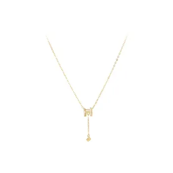 MAXTHINK S925 Silver Necklaces Women's Silver/Gold