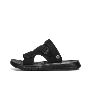 Mulinsen Beach Sandals Men Black/Khaki