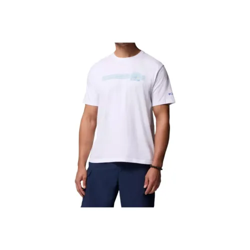 Columbia PFG Dylan Graphic T Shirt Men's White
