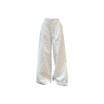 DOSOHEB Casual Pants Women's White