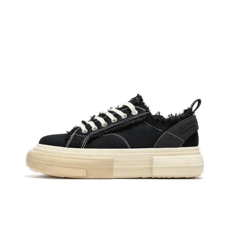 HACKBUTEER Low Top Skateboard Shoes Men's Box Included-16
