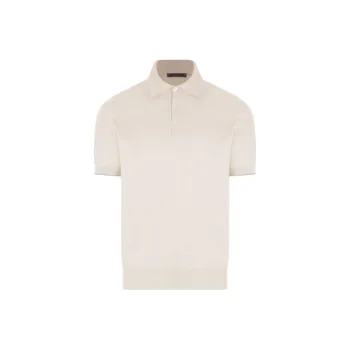 Brunello Cucinelli Polo Shirt Men's Ivory