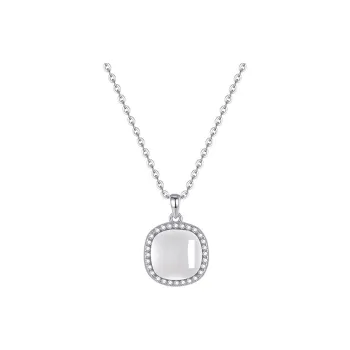 ALI THE FOX Chalcedony Jade Necklaces Women's