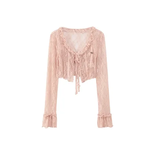 CHUU Chiffon mulhers Women's Light Pink