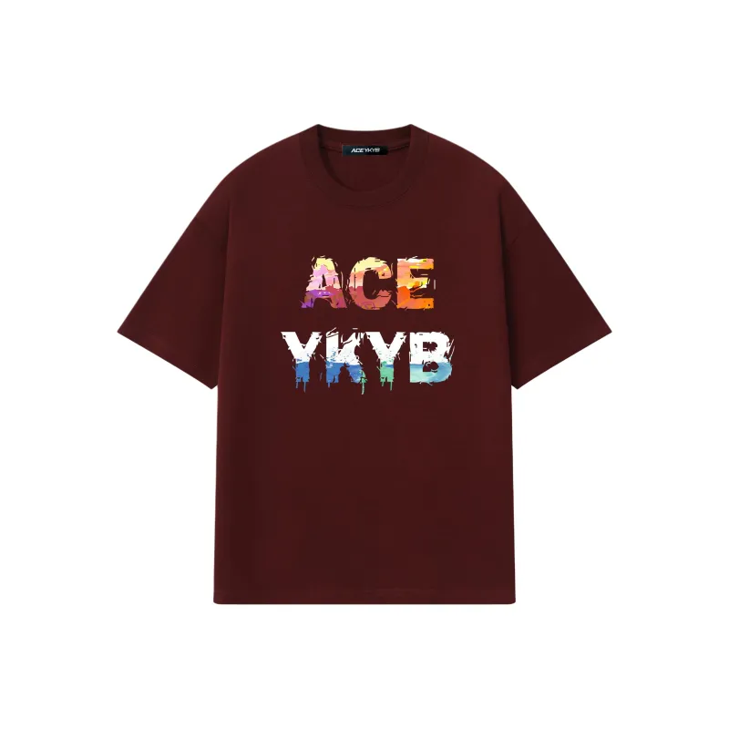 YK&YB T Shirts Unisex Maple Leaf Red-0