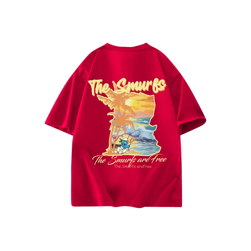 The Smurfs T Shirts Unisex-9
