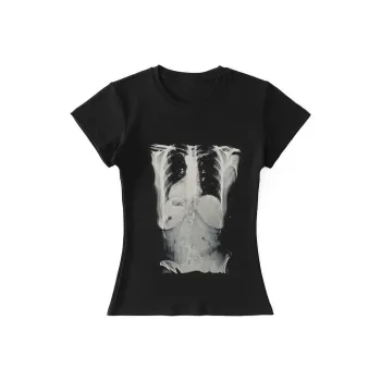 YINLEI T Shirts Women's Black