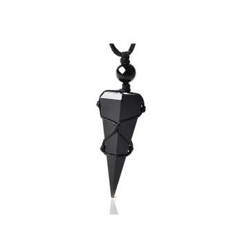 Lingfei Obsidian Pendants Unisex