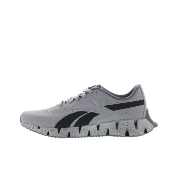 Reebok Zig Dynamica 2 Anti Slip Wear Resistant Low Top Casual Shoes Unisex Gray