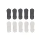 10-Pack (Dark Gray 5+White 5)