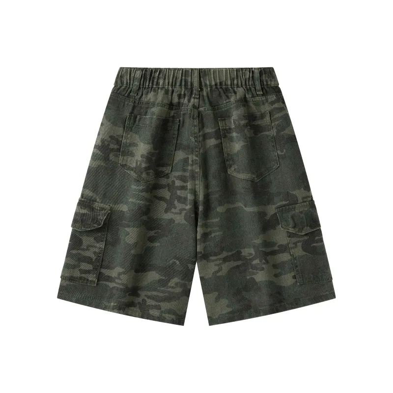 Journey To The West Denim Shorts Unisex-1