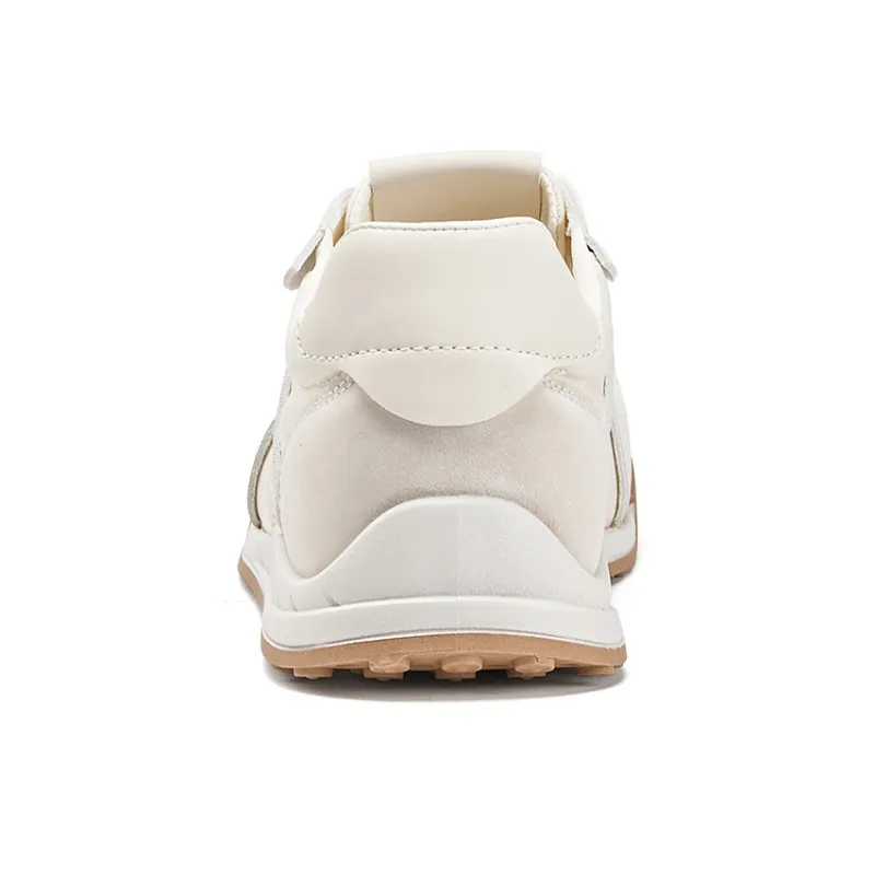 La Chapelle Abrasion Resistant Rebound Low Top Casual Shoes Women's Beige Gray-4