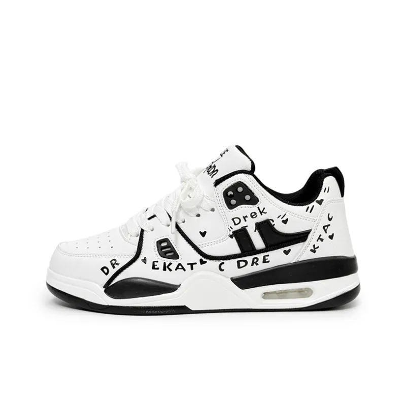 KYMOOU Slip Resistant Cushioning And Breathable Low Top Skateboard Shoes Unisex-5